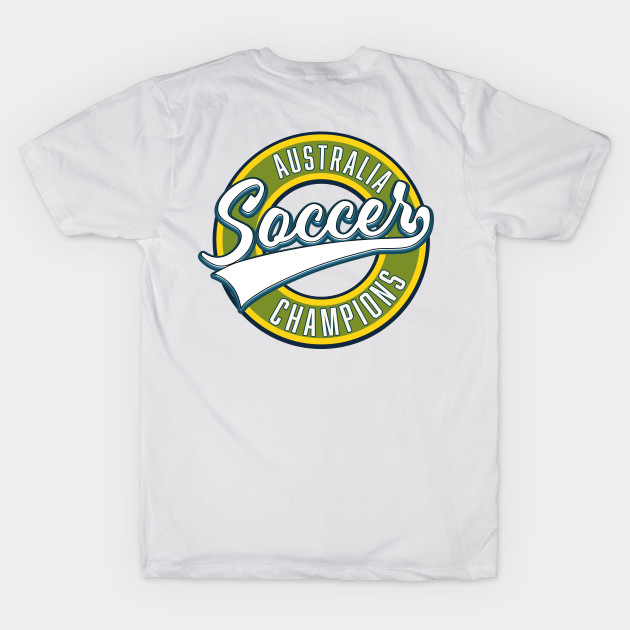 Australia soccer champions retro logo by nickemporium1